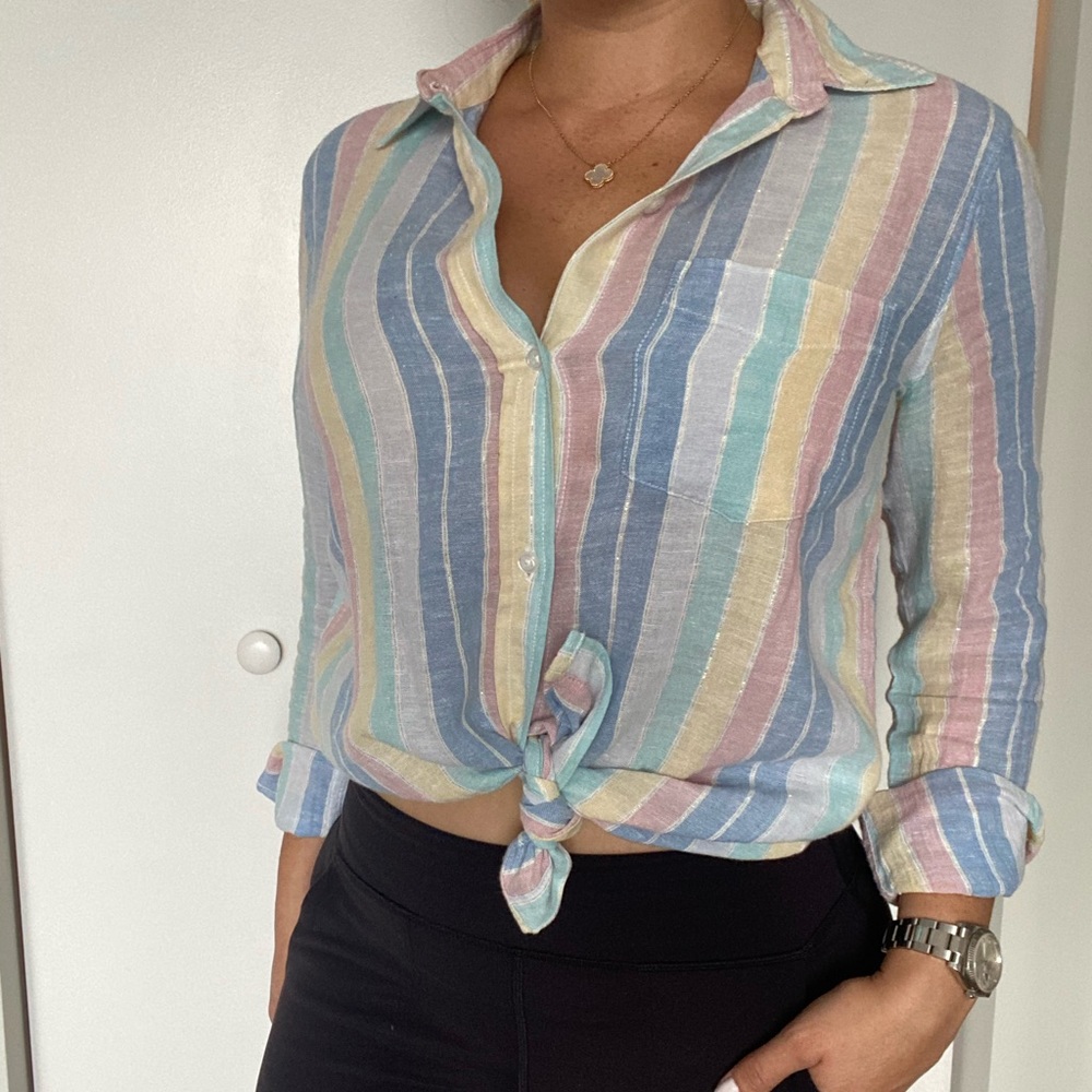 Rails Charlie Stripe Top - image 6